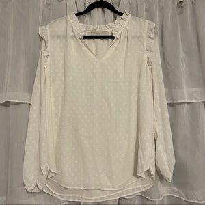 LOFT Textured Blouse